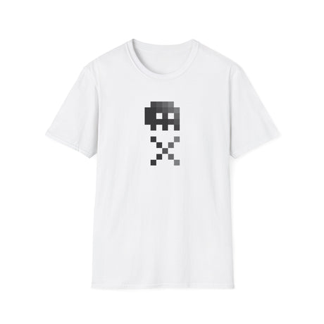 8-bit Pixel Skull & Crossbones T-shirt