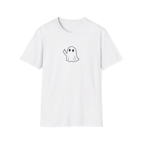 Ghost Halloween T-Shirt - The Friendly Finger