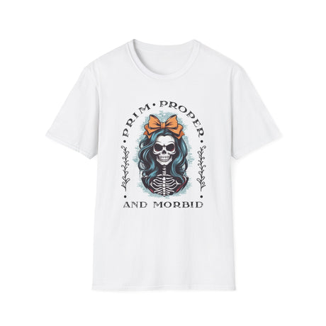 Prim, Proper, and Morbid Skeleton T-shirt