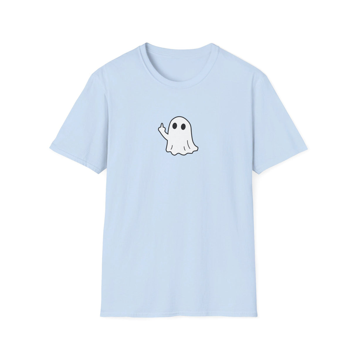 Ghost Halloween T-Shirt - The Friendly Finger