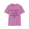 Busy With My Existential Crisis Unisex Softstyle T-Shirt