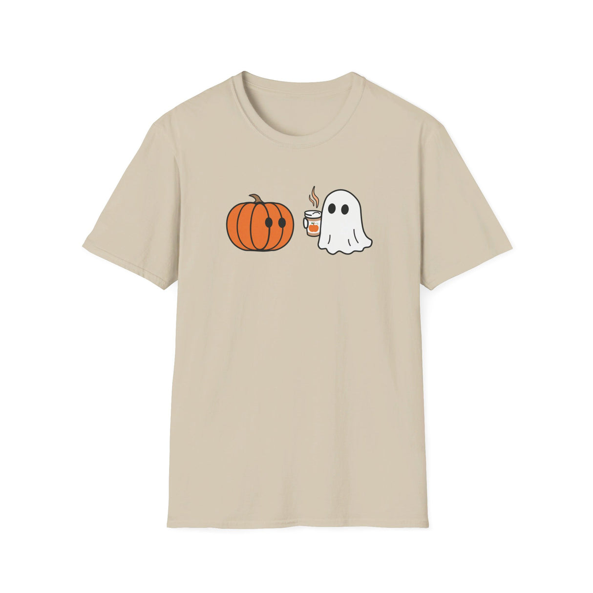 Coffee Ghost, Pumpkin Spice Latte, Halloween T-shirt