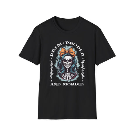 Prim, Proper, and Morbid Skeleton T-shirt