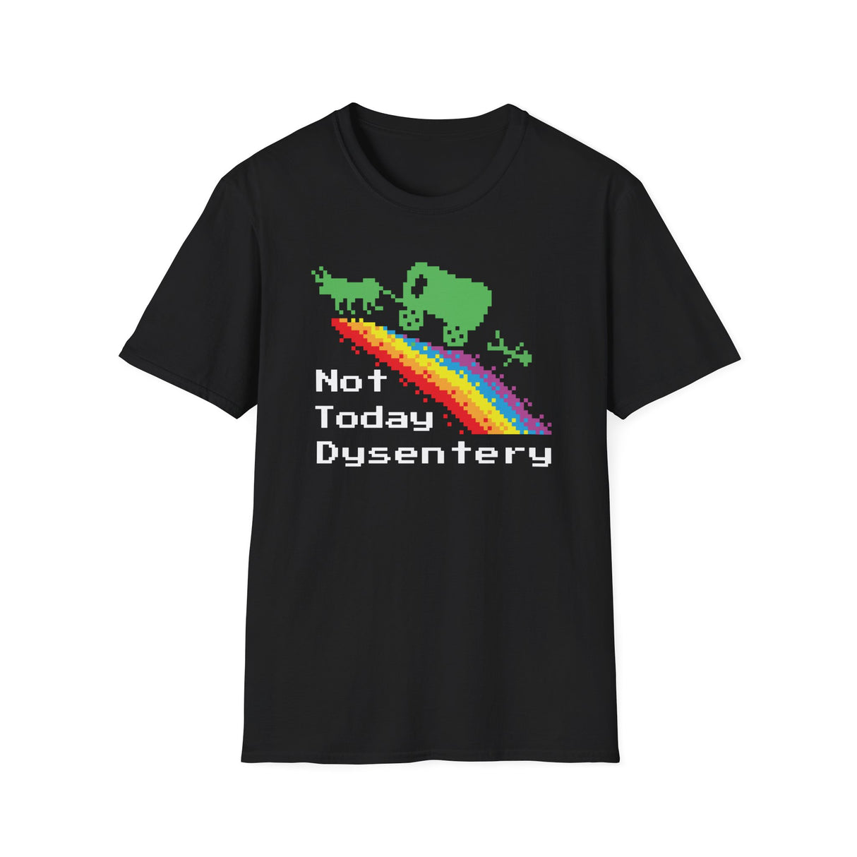 Funny 8-Bit Trail Pioneer Retro T-Shirt, Unisex