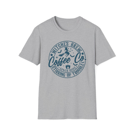 Witch's Brew Coffee Halloween T-Shirt