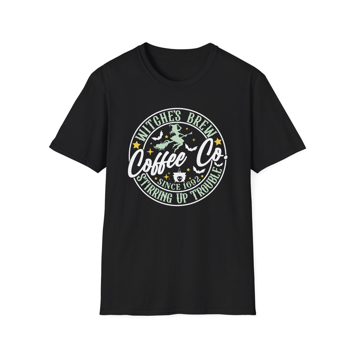 Witch's Brew Coffee Halloween T-Shirt