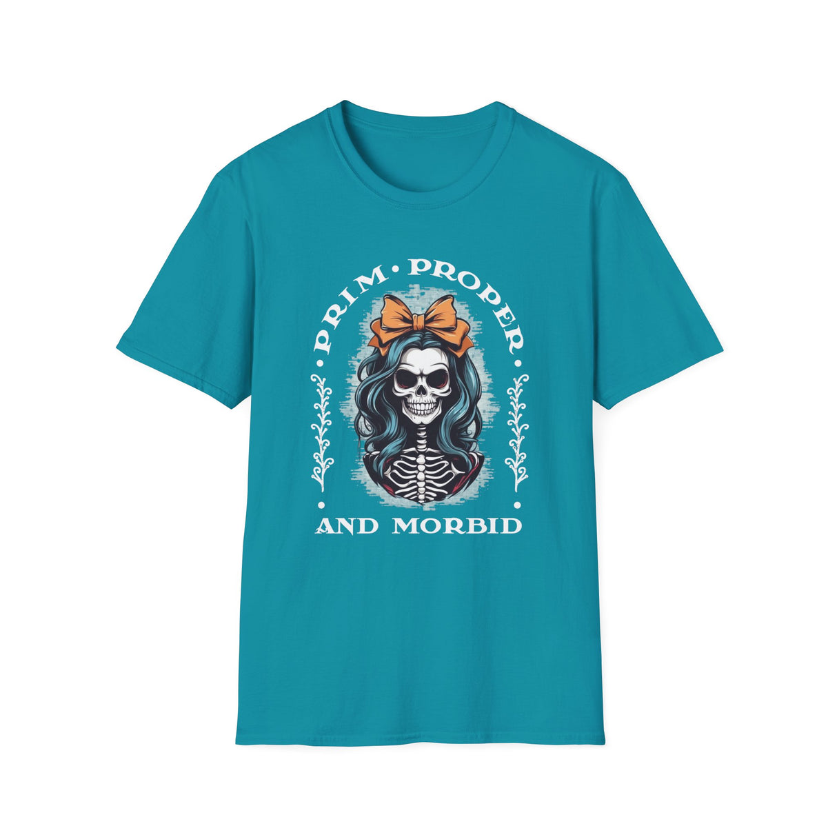 Prim, Proper, and Morbid Skeleton T-shirt