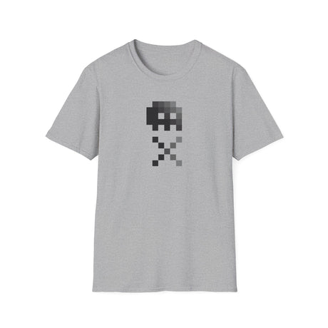 8-bit Pixel Skull & Crossbones T-shirt