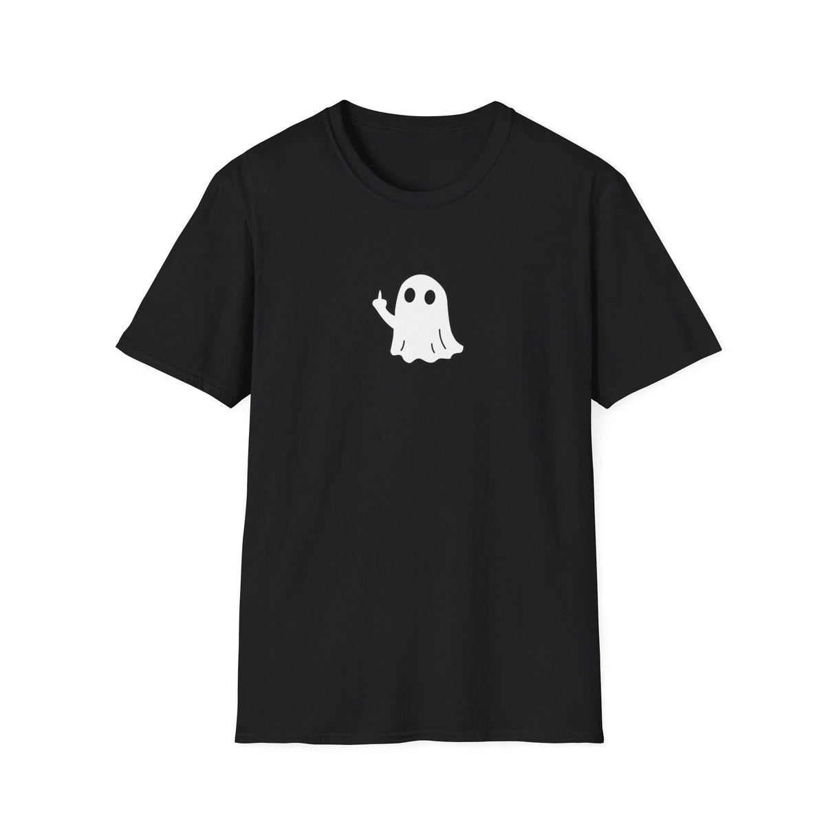 Ghost Halloween T-Shirt - The Friendly Finger